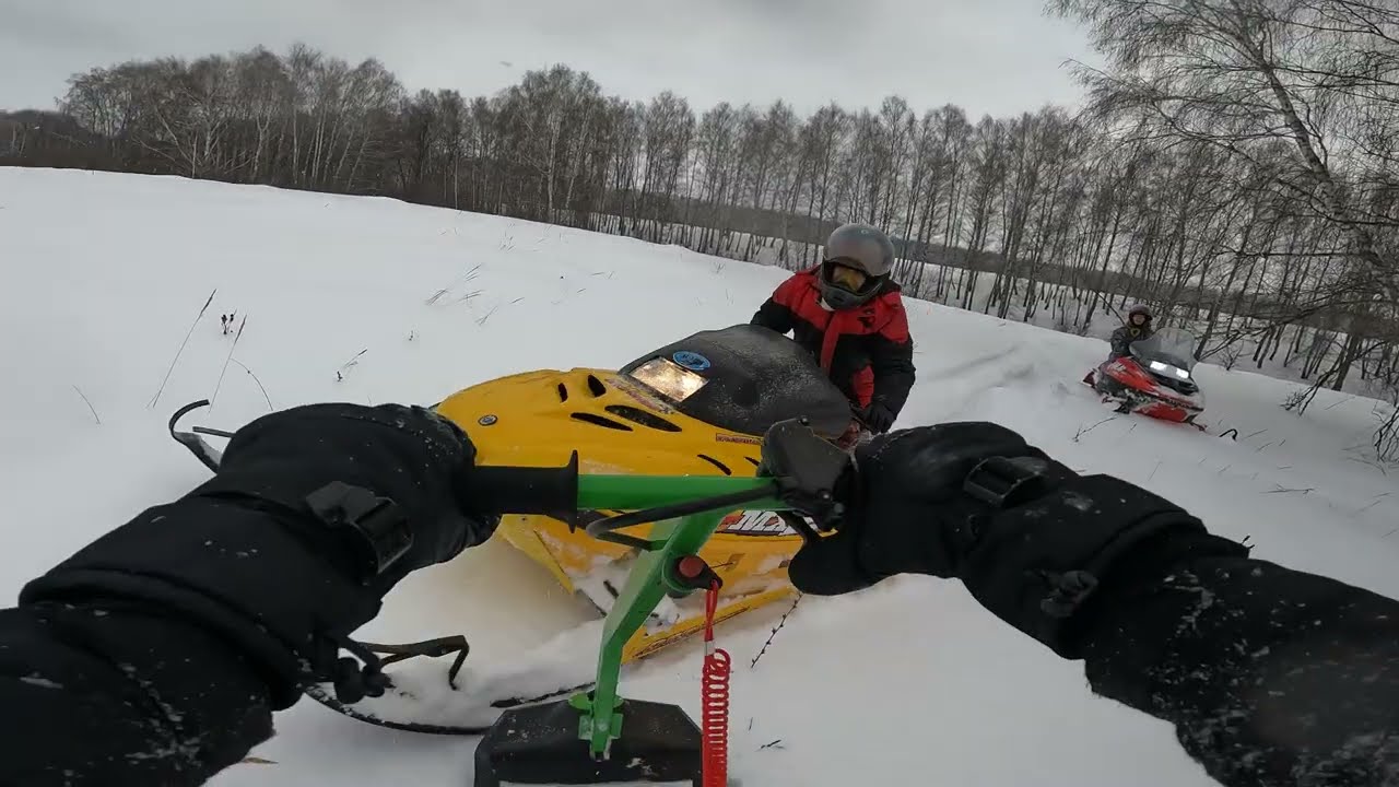 Polaris Indy 500 xc sp тест максимальной скорости снегохода 2002 года  в 2023