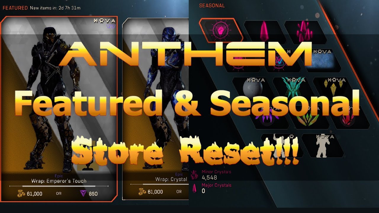 Anthem News | Featured and Seasonal Store Reset!!!