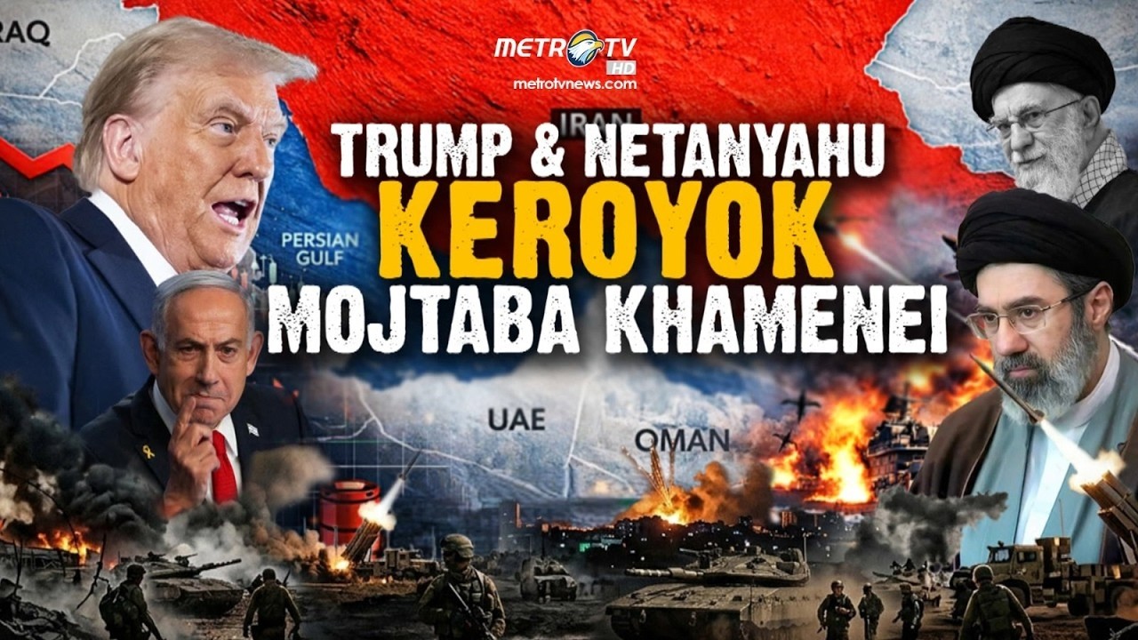 TOP ISSUE - TRUMP & NETANYAHU KEROYOK MOTJABA KHAMENEI