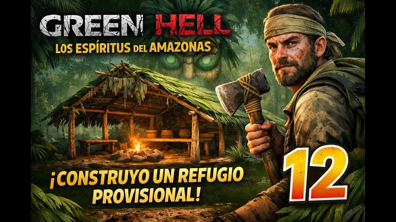 ENCONTRAMOS UN LUGAR PARA LA BASE GREEN HELL  / CAPITULO 12 ESPIRITUS DEL AMAZONAS
