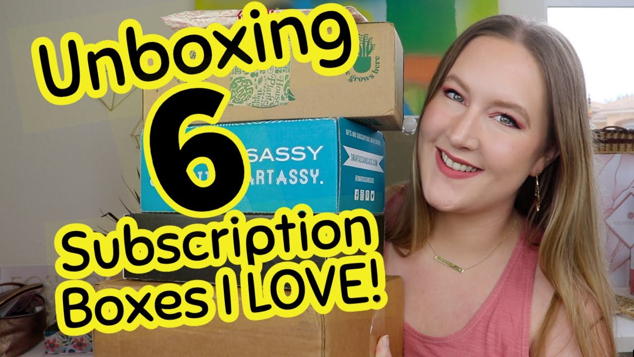 Opening SIX Boxes I Love! Mega Subscription Box Unboxing