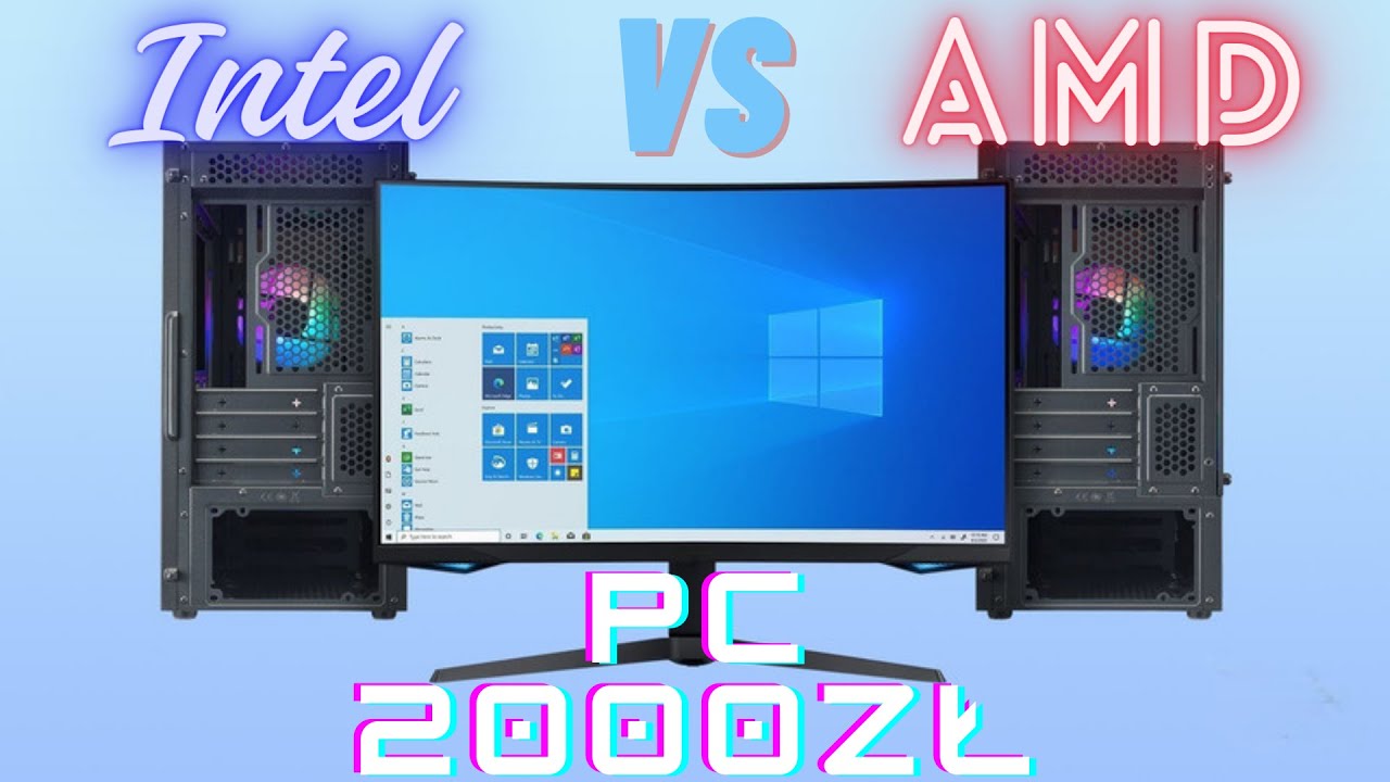 Komputer za 2000zł INTEL vs AMD + RX 6600