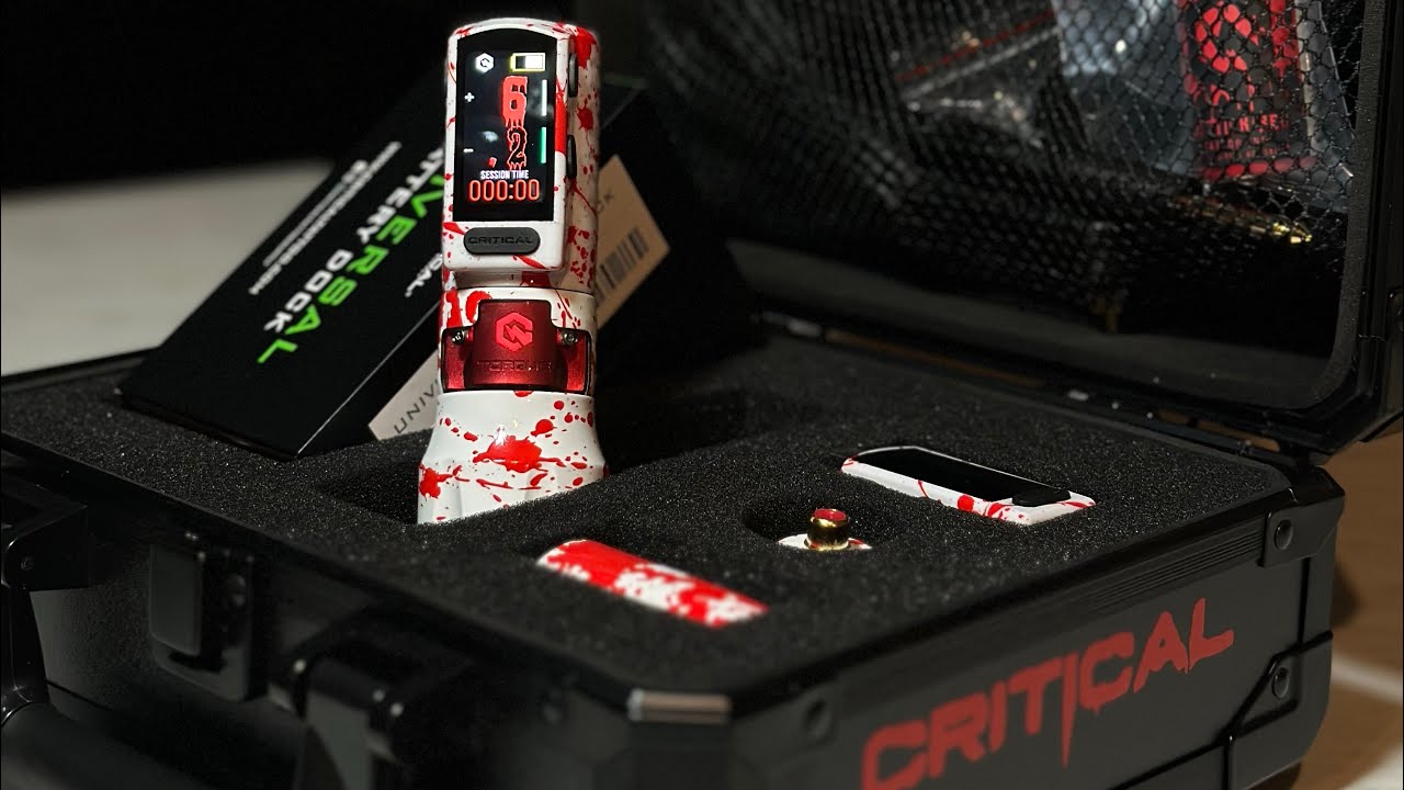 Critical Torque “Terror Edition” Tattoo Machine Review 🩸🩸🩸🩸