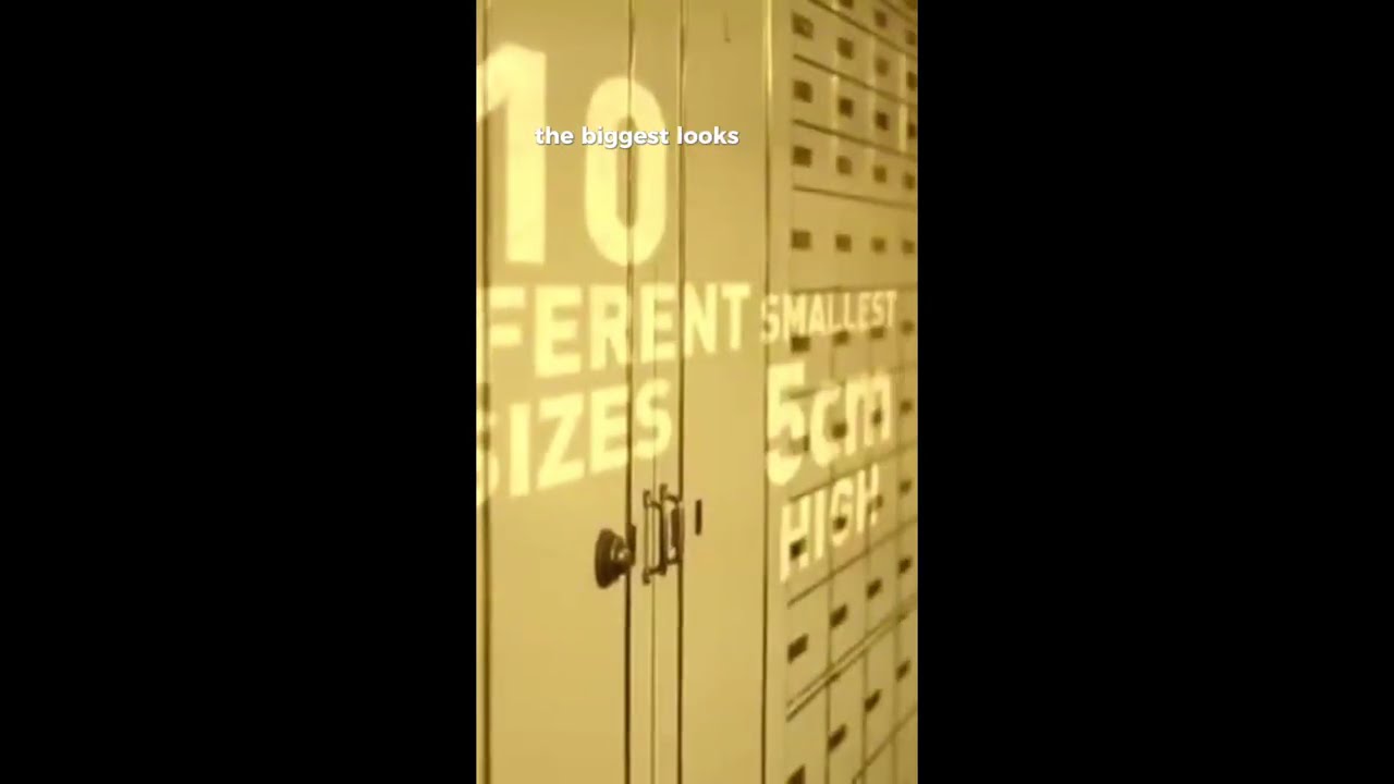 Inside a SECRET Swiss Gold Vault #shorts #switzerland #wealth
