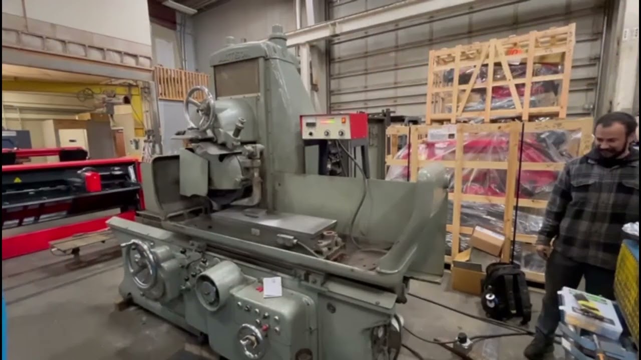 Mattison Hydraulic Surface Grinder 12