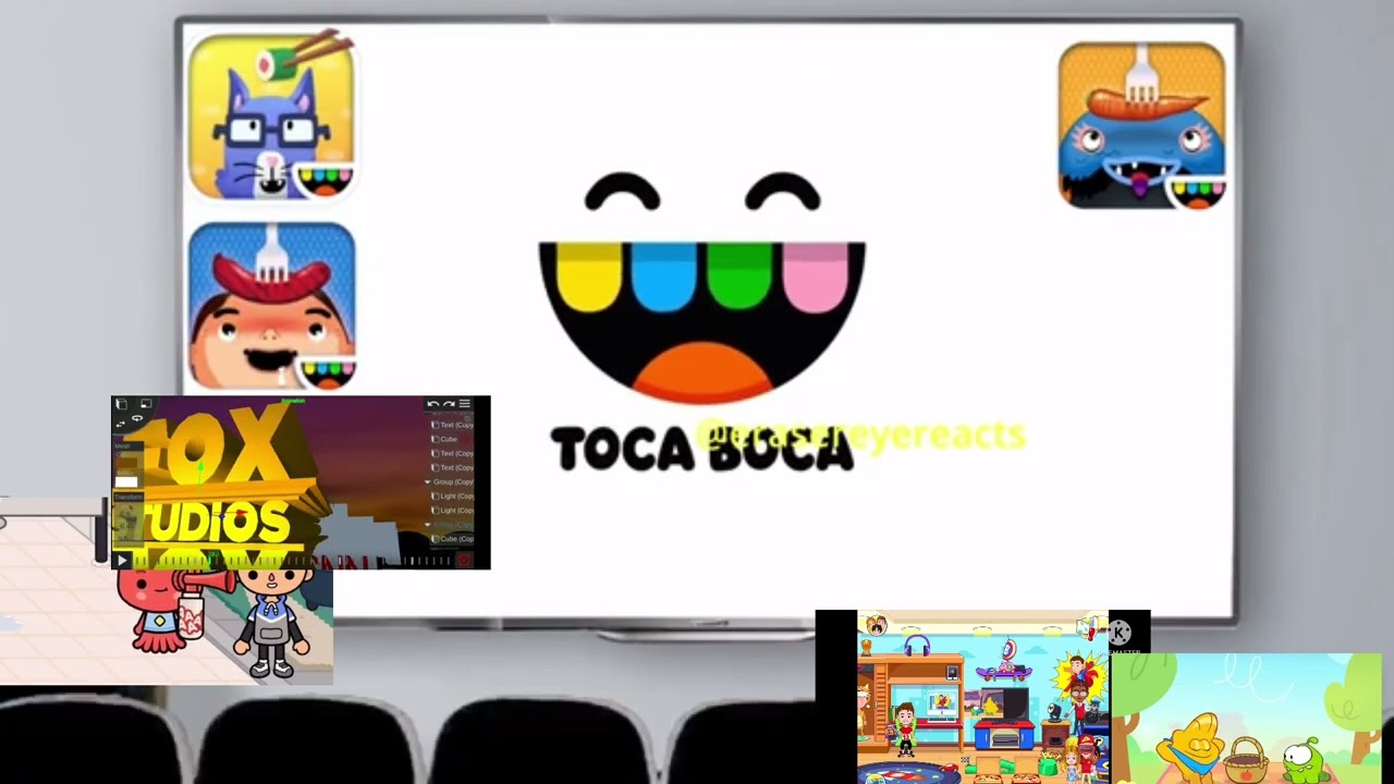 All videos watching toca Boca logos looping