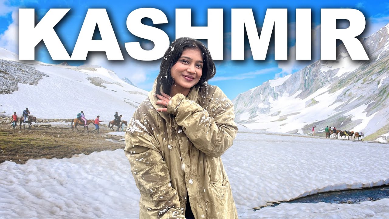 Heavy Snowfall in Kashmir ☃️Group Trip 5 ❤️
