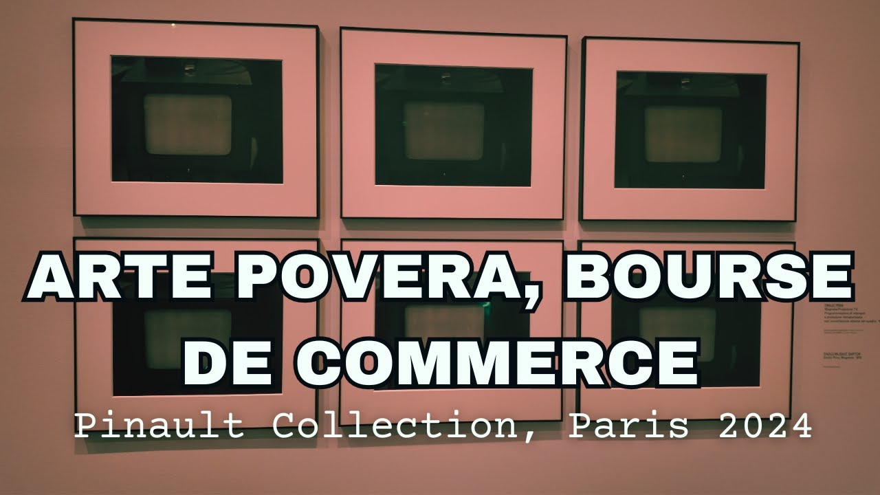 Arte Povera, Bourse de Commerce, Pinault Collection, Paris 2024, Emilio Prini, Full Overview, Part 7