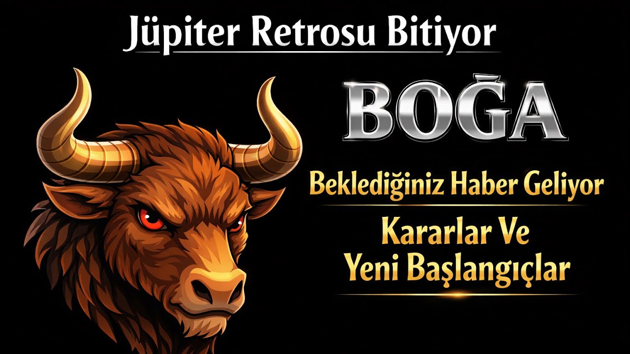 Boğa Burcu - Yükselen Boğa - Jüpiter Retrosu Bitiyor