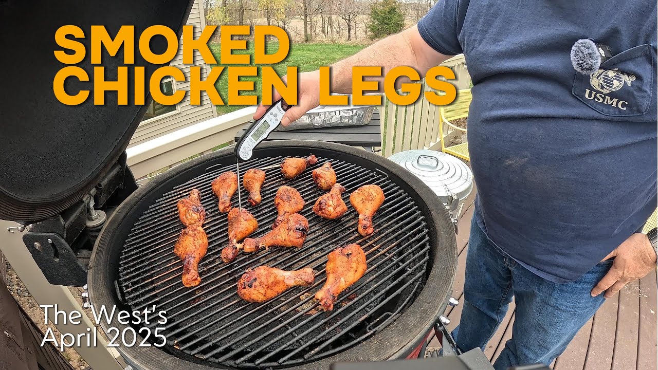 How to Smoke Chicken Legs