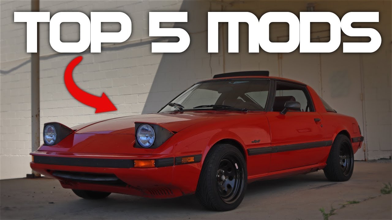 The Top 5 Modifications For First Gen Rx-7s