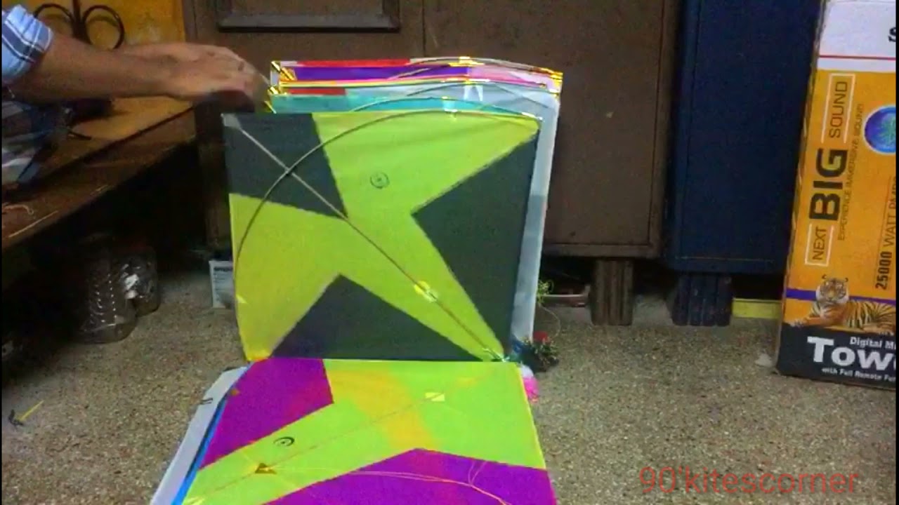 Bana kite collection///Not for sale//How to make bana kite//Bana kite new designs