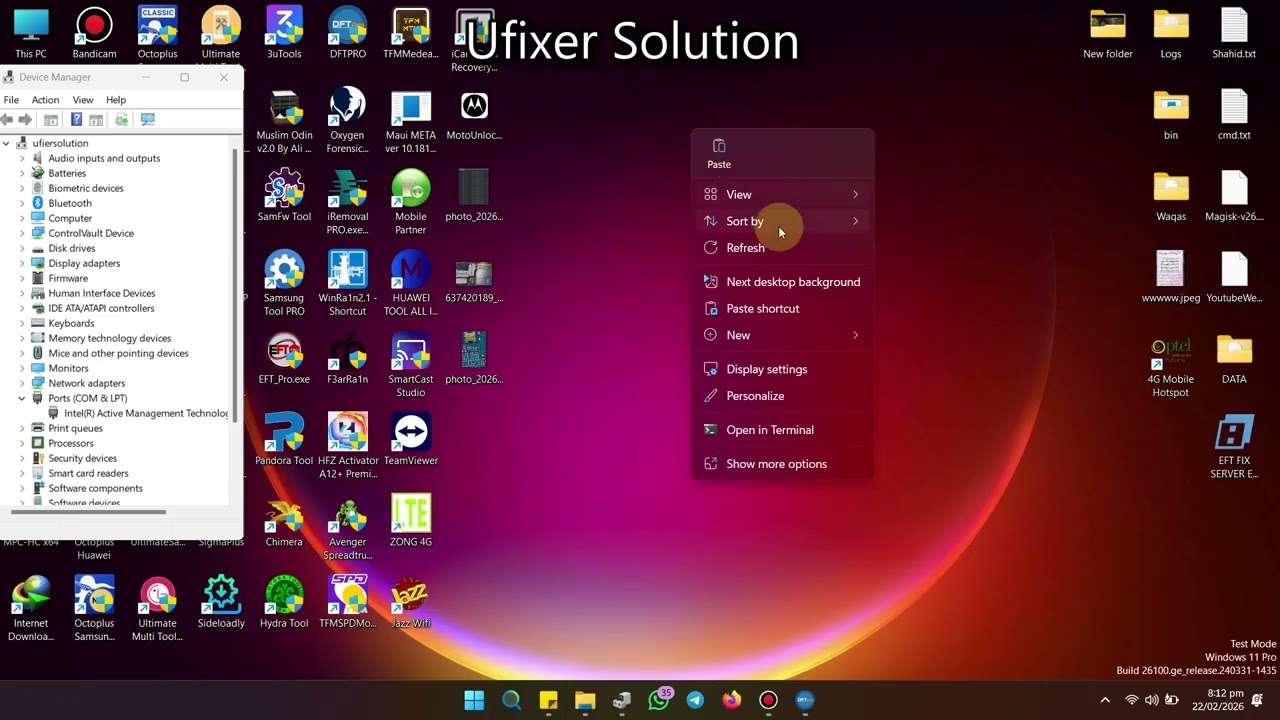 Infinix Smart 8 X6525 T612 Factory Reset + Reset FRP By DFT Pro  2026 (Ufixer Solution) #frpremove
