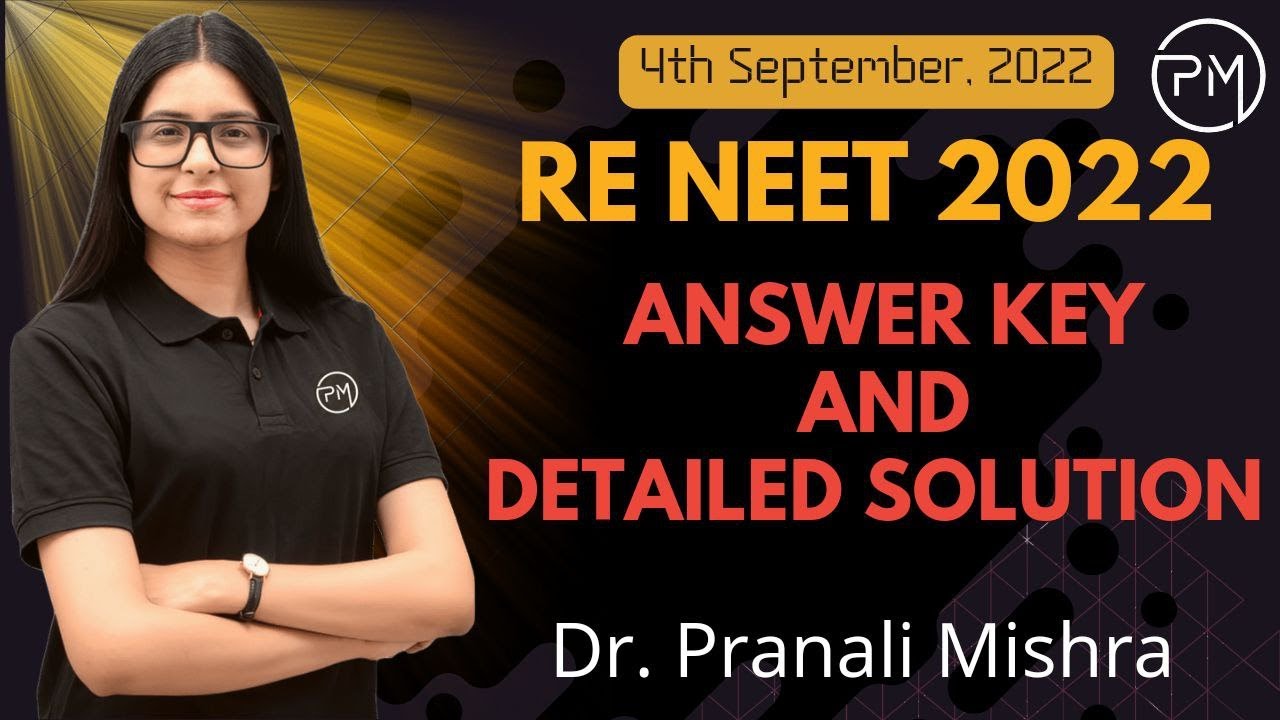Re NEET 2022 Question Paper Detailed Analysis and Solution | Dr. Pranali Mishra #neet