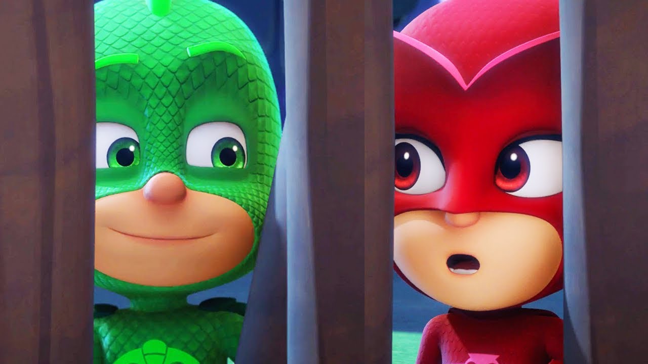 パジャマスク PJ MASKS | ゲッコーとニンジャリーノぐんだん | ビデオクリップ | 子供向けアニメ
