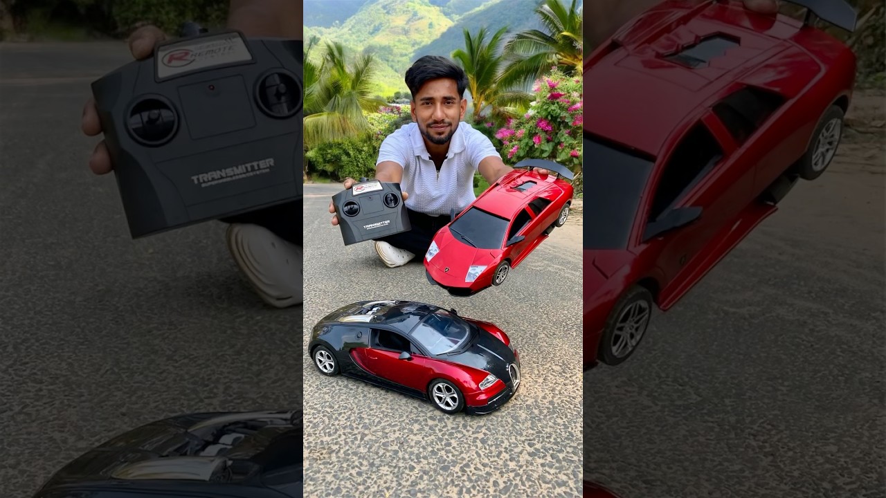 RC Bugatti Car and Lamborghini Car Remote Control🔥