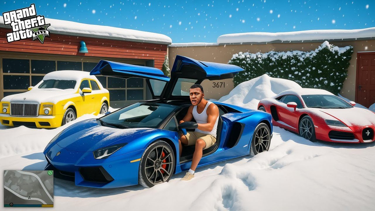 ФРАНКЛИН ҚАРҒА БАТҚАН КӨЛІКТЕРДІ ТАПТЫ (GTA V)