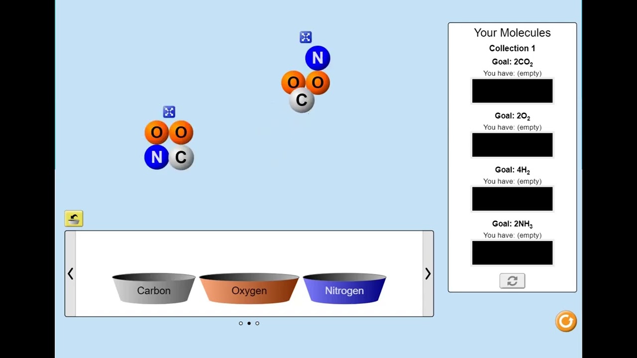 EDU GAMES - Build a Molecule Multiple Edu Game Legends of Learning