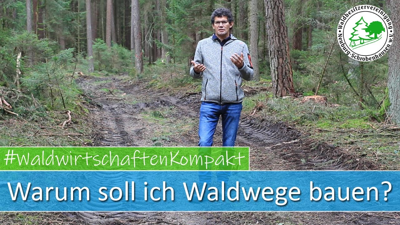 Warum soll ich Waldwege bauen bzw. verbessern? - Waldwirtschaften Kompakt