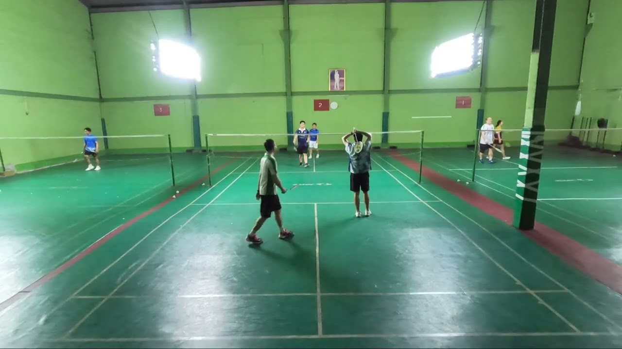 [ตีแบด🏸] นู,มิก VS วิน,บ๊อบบี้ (28/02/69)