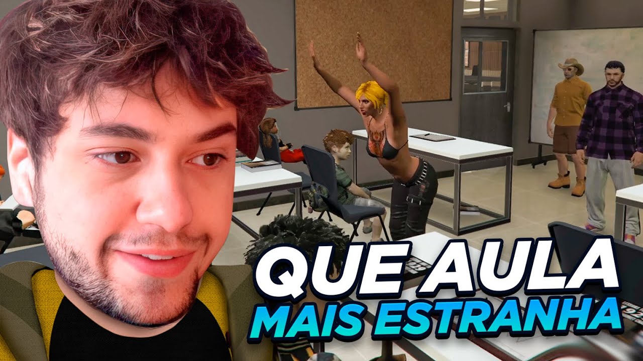 BRUNINHO E LOBINHO TIVERAM AULA COM A HANNAH! - GTA RP
