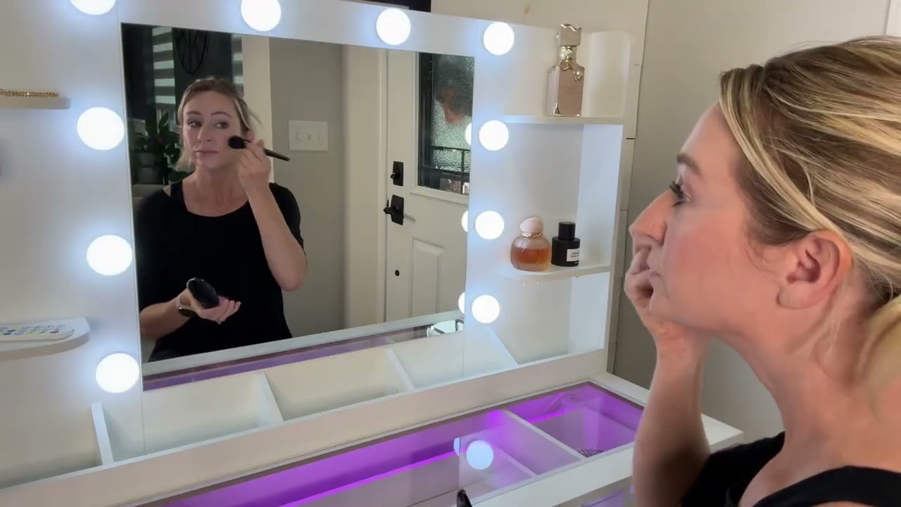 Распаковка и полный обзор туалетного столика ANWBROAD &mdash; первые впечатления + честные мысли X708