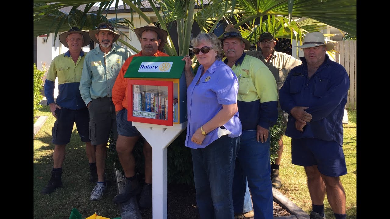 6  Years of Walkerston Rotary's Little Street Libraries