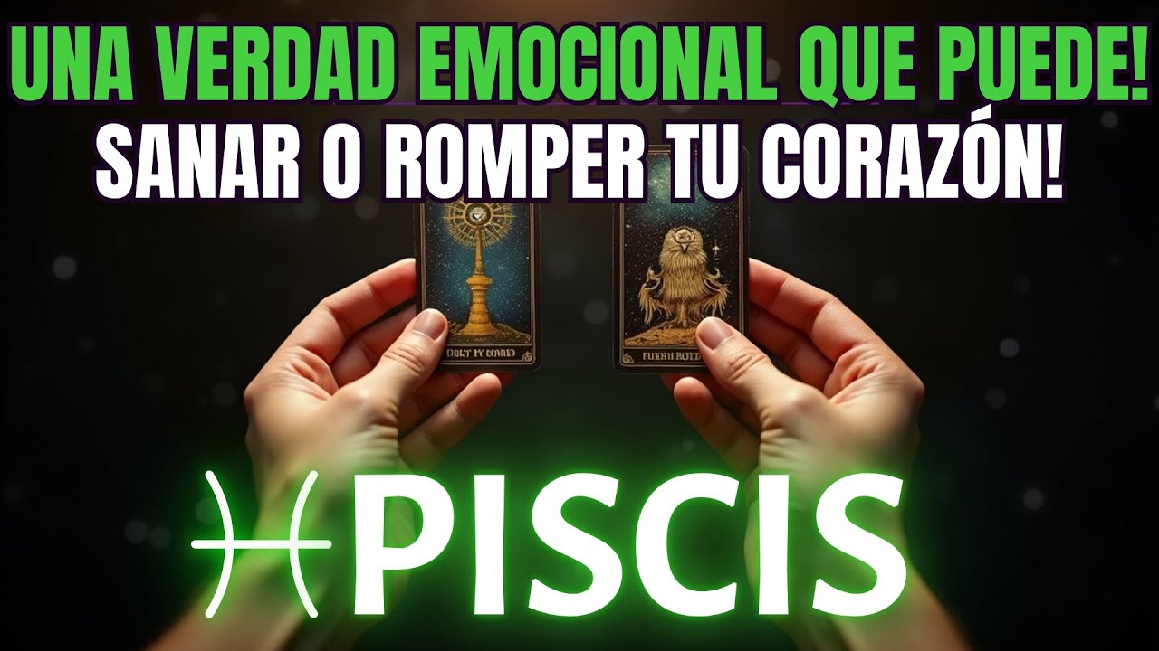 PISCIS ♓💔 ALGO SOBRE EL AMOR SALE A LA LUZ… Y TE DEJA SIN PALABRAS 😱 TU CORAZÓN NO ESTARÁ LISTO