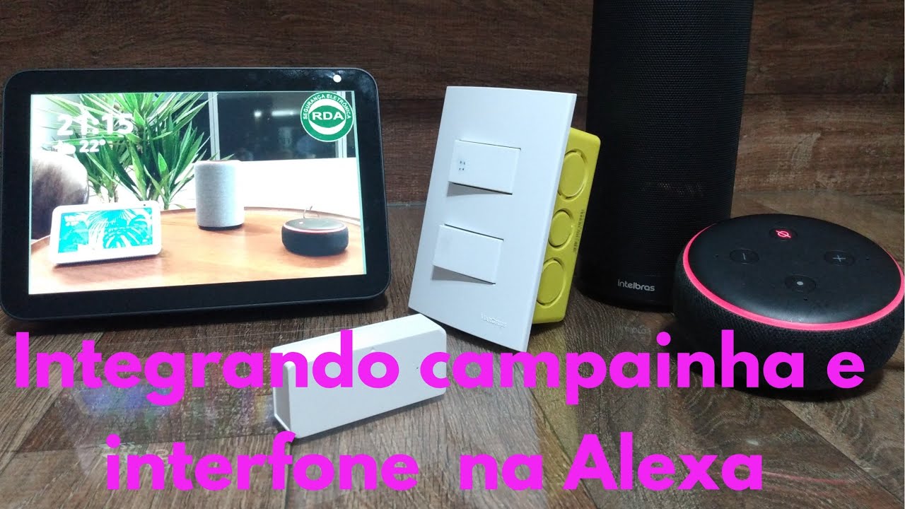 Fazendo, uma Campainha Inteligente sem Fio, Usando a Alexa