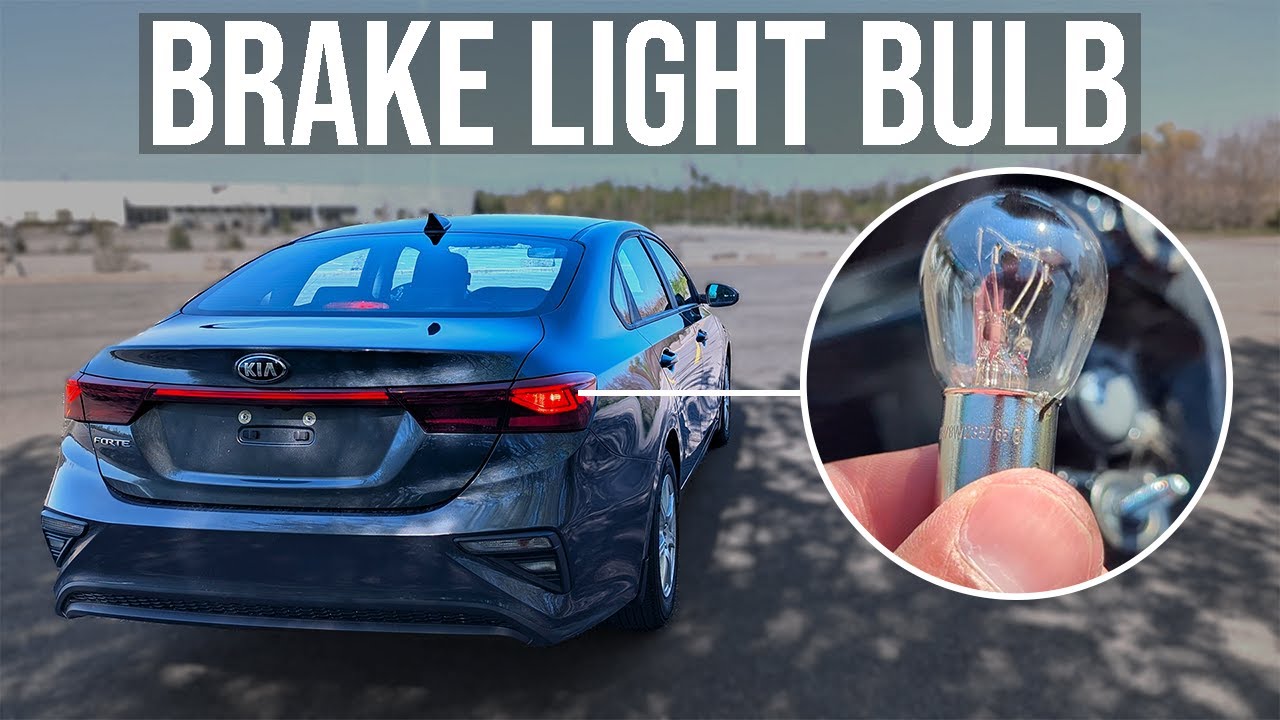 How to Replace Brake Light Bulb - Kia Forte (2019-2024)