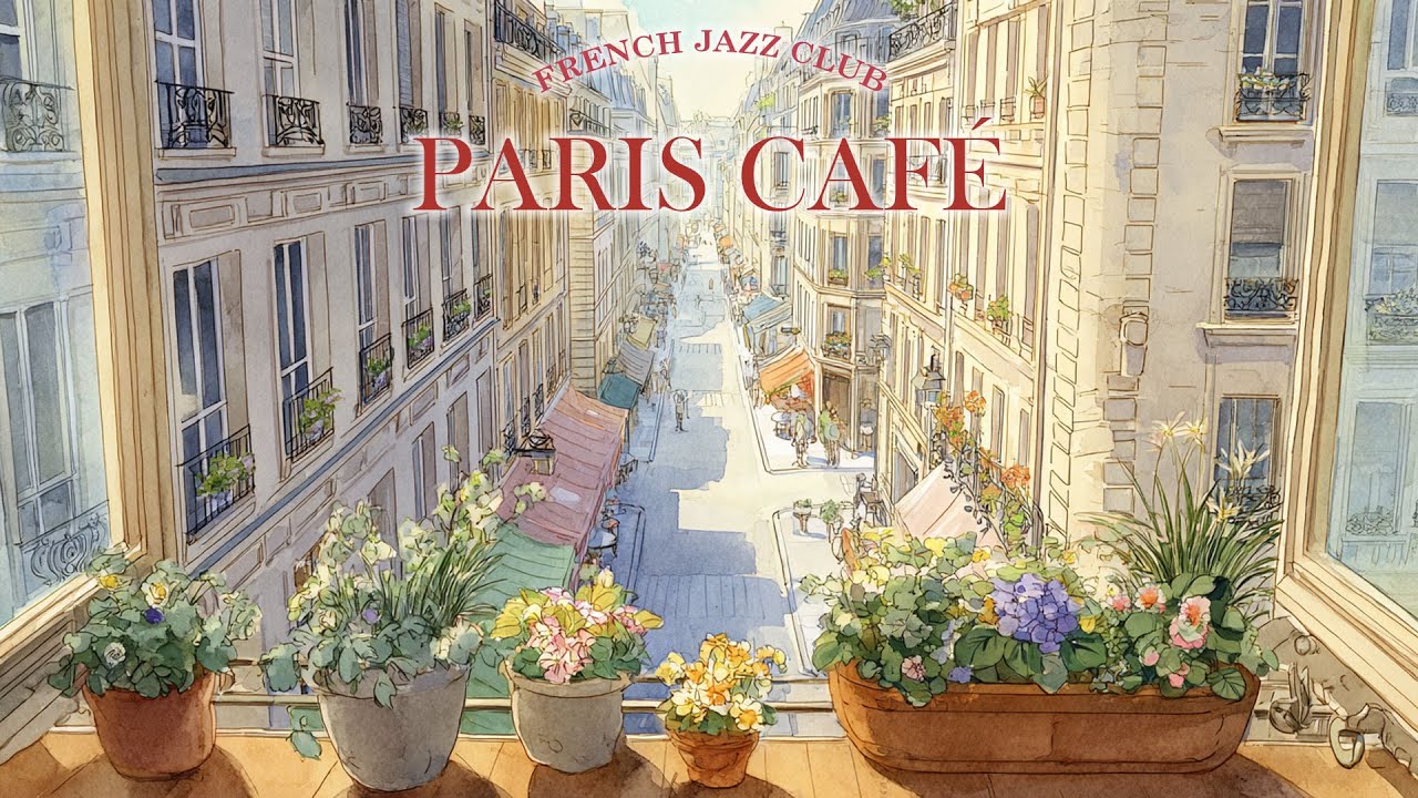 PARIS CAFÉ ☕ French Instrumental Music | Relaxing Coffee Playlist (Guitar & Accordion)