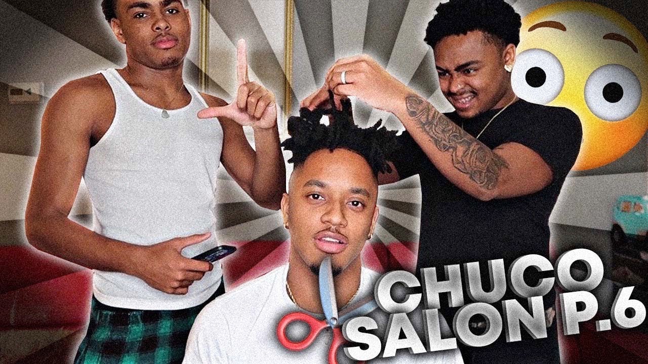 CHUCO SALON PART-6 Ft kashboiikory I CUT HIS HAIR 🤣👀 * Gone Wrong*