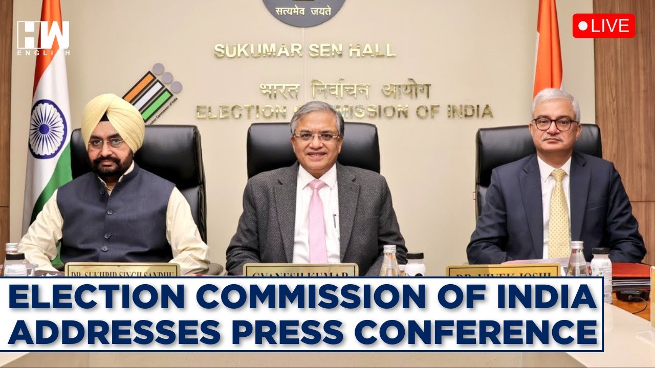 Election Commission LIVE | Election Commission Of India Addresses Press Conference | Gyanesh Kumar
