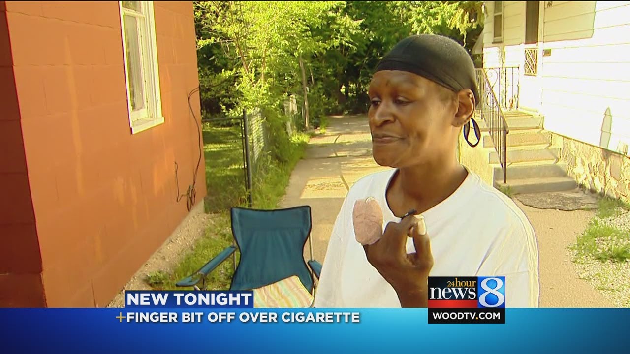Finger bit off in fight over 50 cents