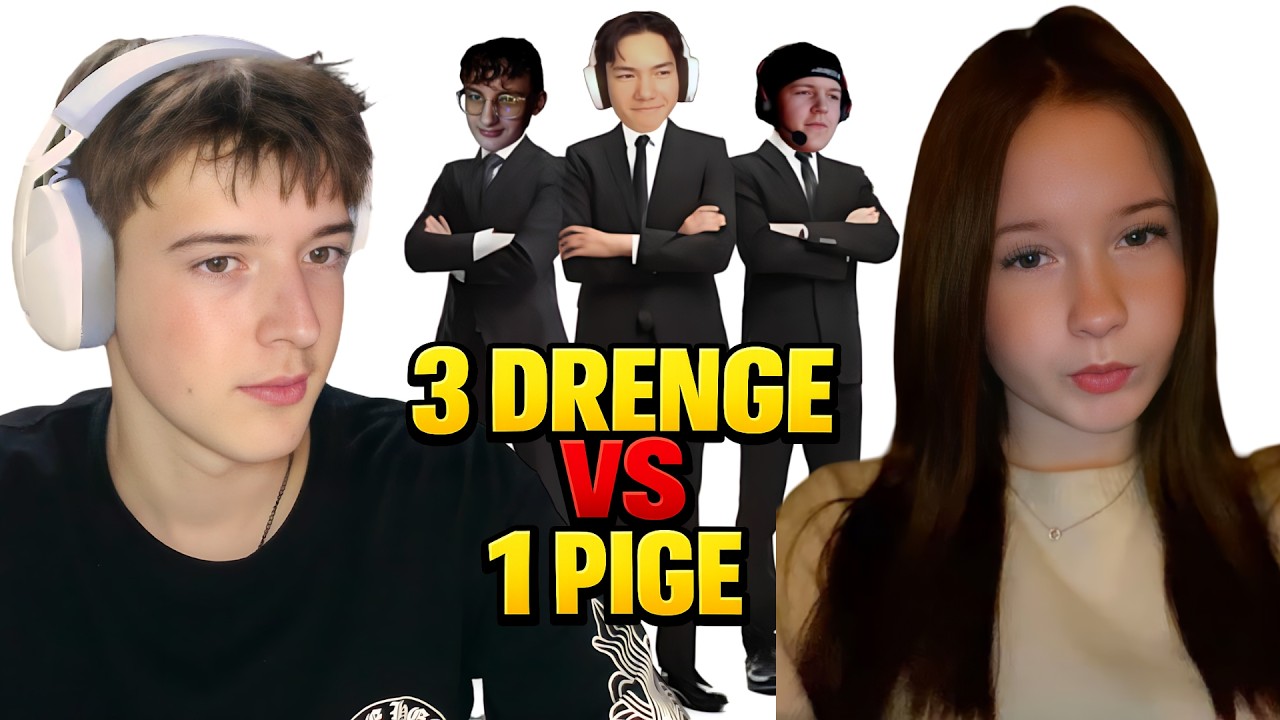 3 Drenge vs 1 Pige Dating