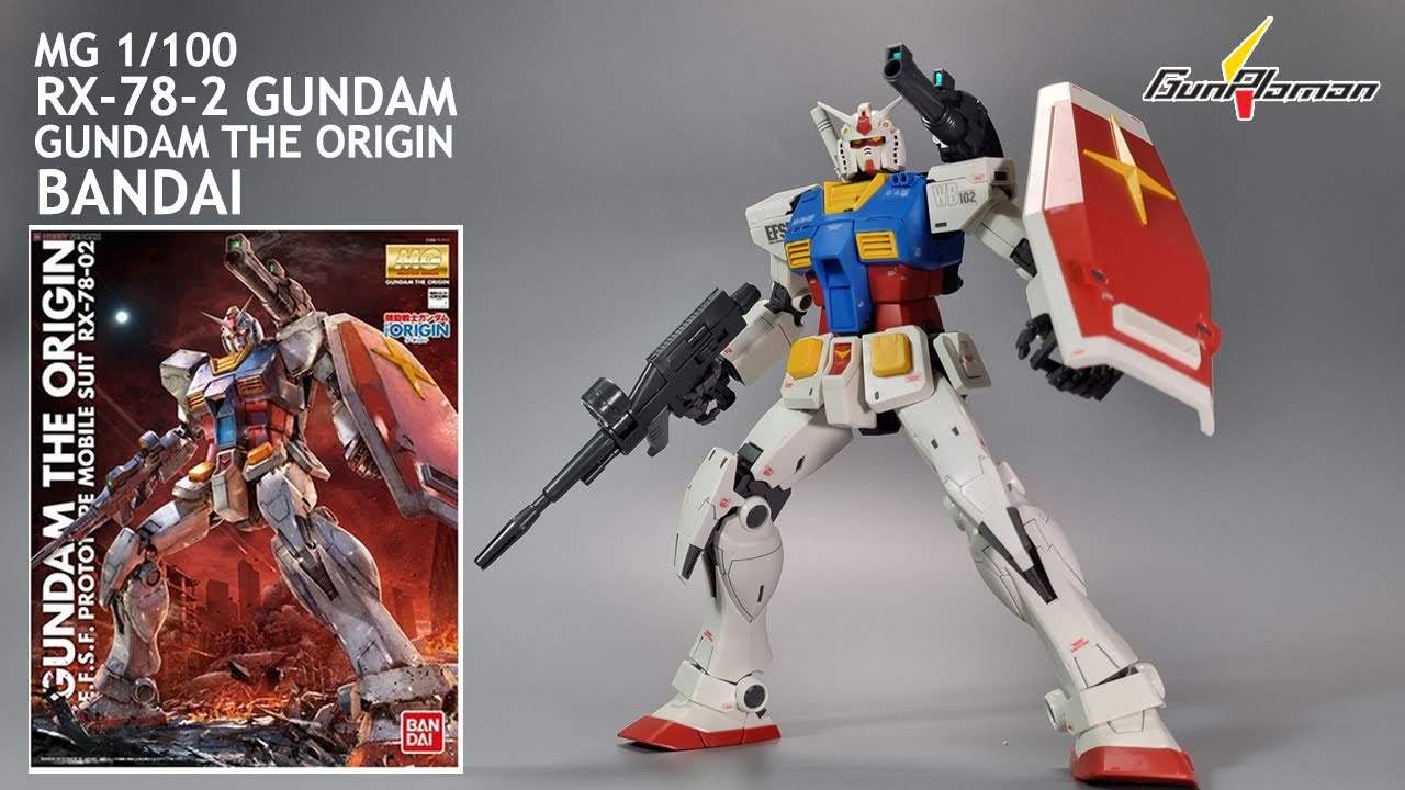 MG 1/100 GUNDAM RX-78-2  THE ORIGIN [BANDAI]