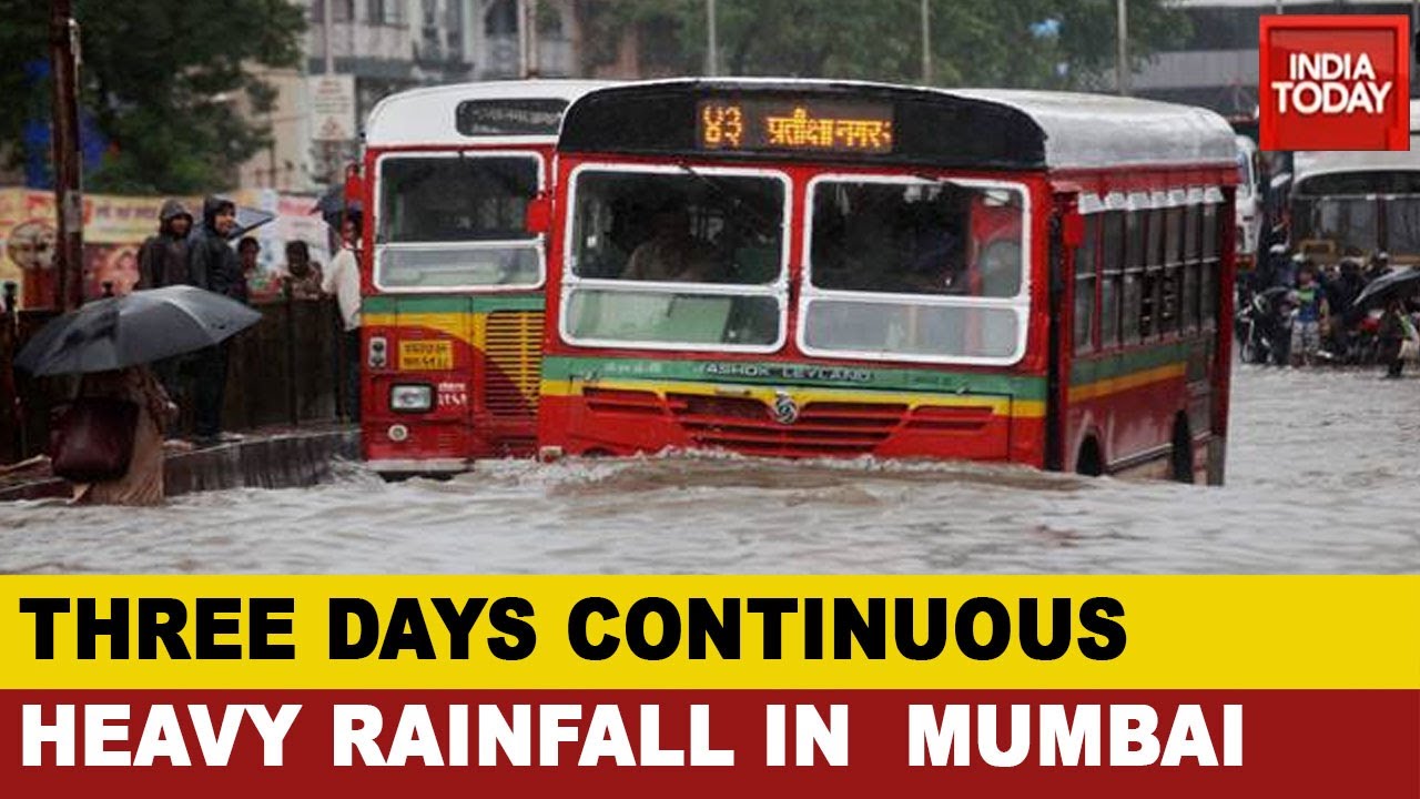 Monsoon Chaos: Torrential Rains Lash Mumbai, Water Clogging Across The City