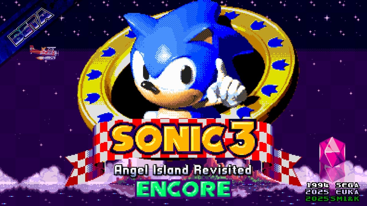 Sonic 3 A.I.R: Sonic 3ncore (S3 Beta Release) ✪ Full Playthrough (1080p/60fps)