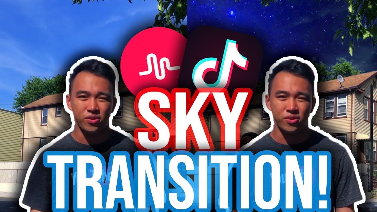 HOW TO DO CHANGING SKY TRANSITION ON TIK TOK! *NEW*