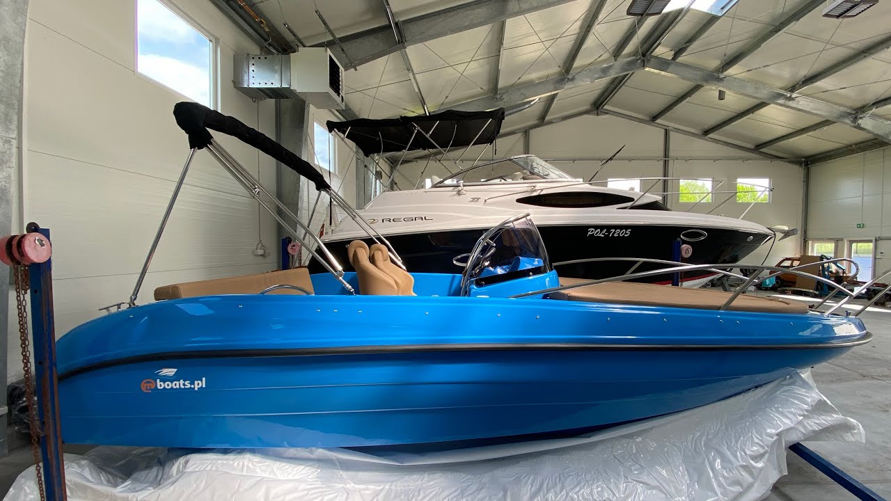 Jak wygląda ł&oacute;dź motorowa M560 Sundeck? mboats #motor&oacute;wki