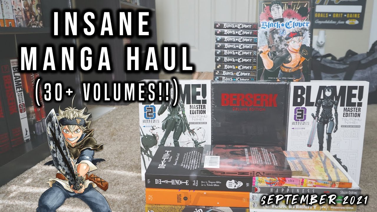 INSANE MANGA HAUL (30+ Volumes!!) | September 2021
