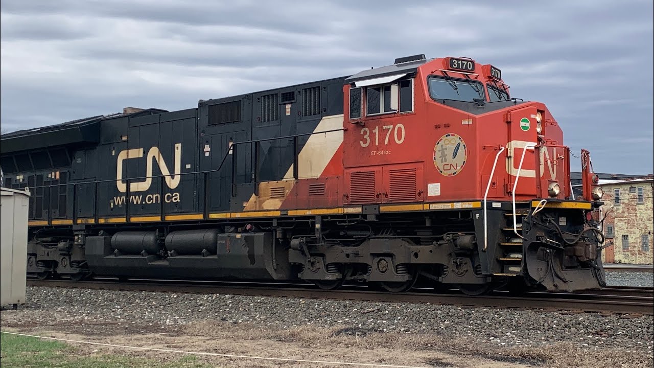 CSX I166-20 with CN Leader