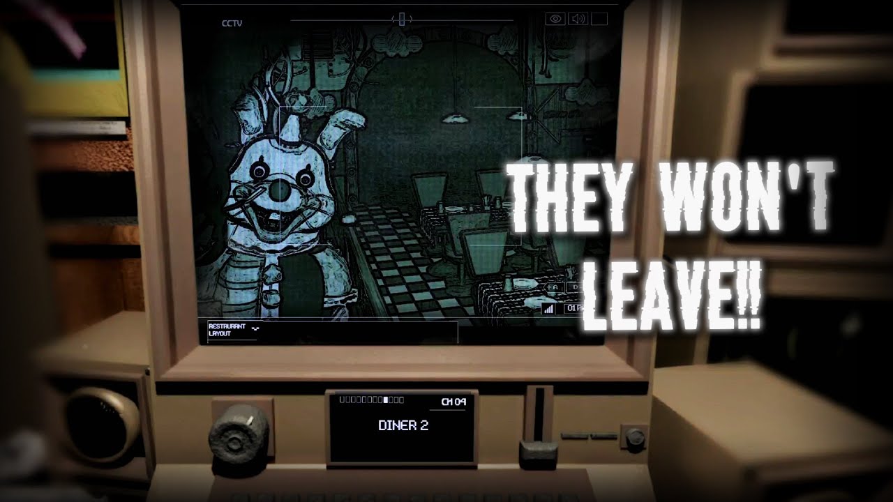 I HAVE TO STOP THE ANIMATRONICS MYSELF IN THIS NEW FNAF FAN GAME!?