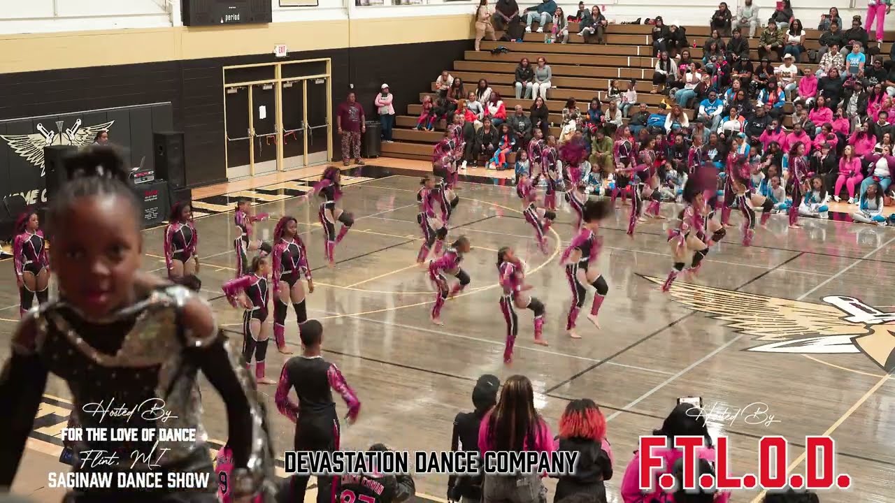 High School Majorette Dance Competition | Combined Stand Battle | Majorette Dance Comp | Flint, MI