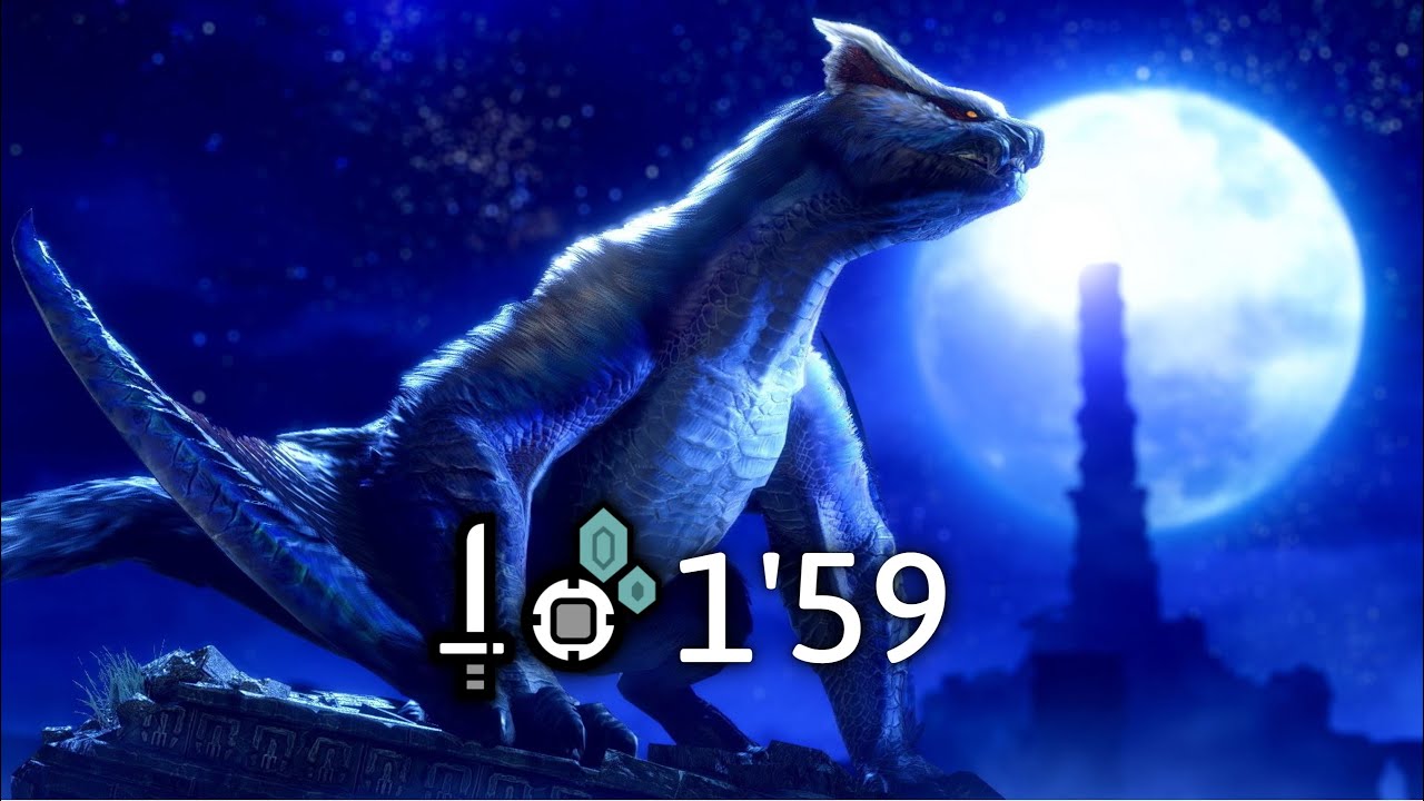 MR 6★ Lucent Nargacuga 1'59 SnS | Sword & Shield - MH:Rise Sunbreak