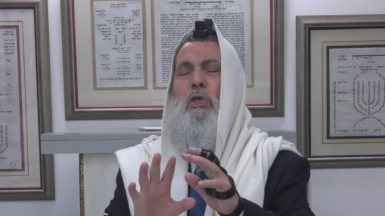 שיעור בשידור חי עם הרב ניר בן ארצי שליט