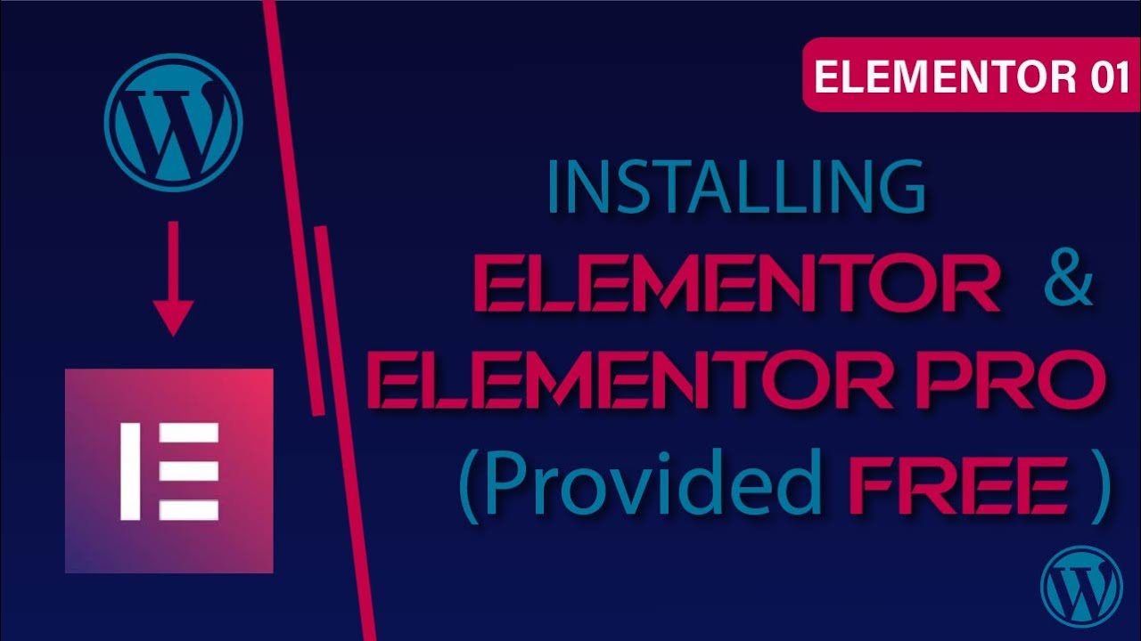 Elementor 01 | How To Install Elementor Pro & Elementor Without Purchasing | Virtual Crafts