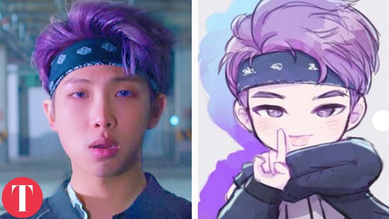 BTS Members Reimagined As CARTOON CHARACTERS