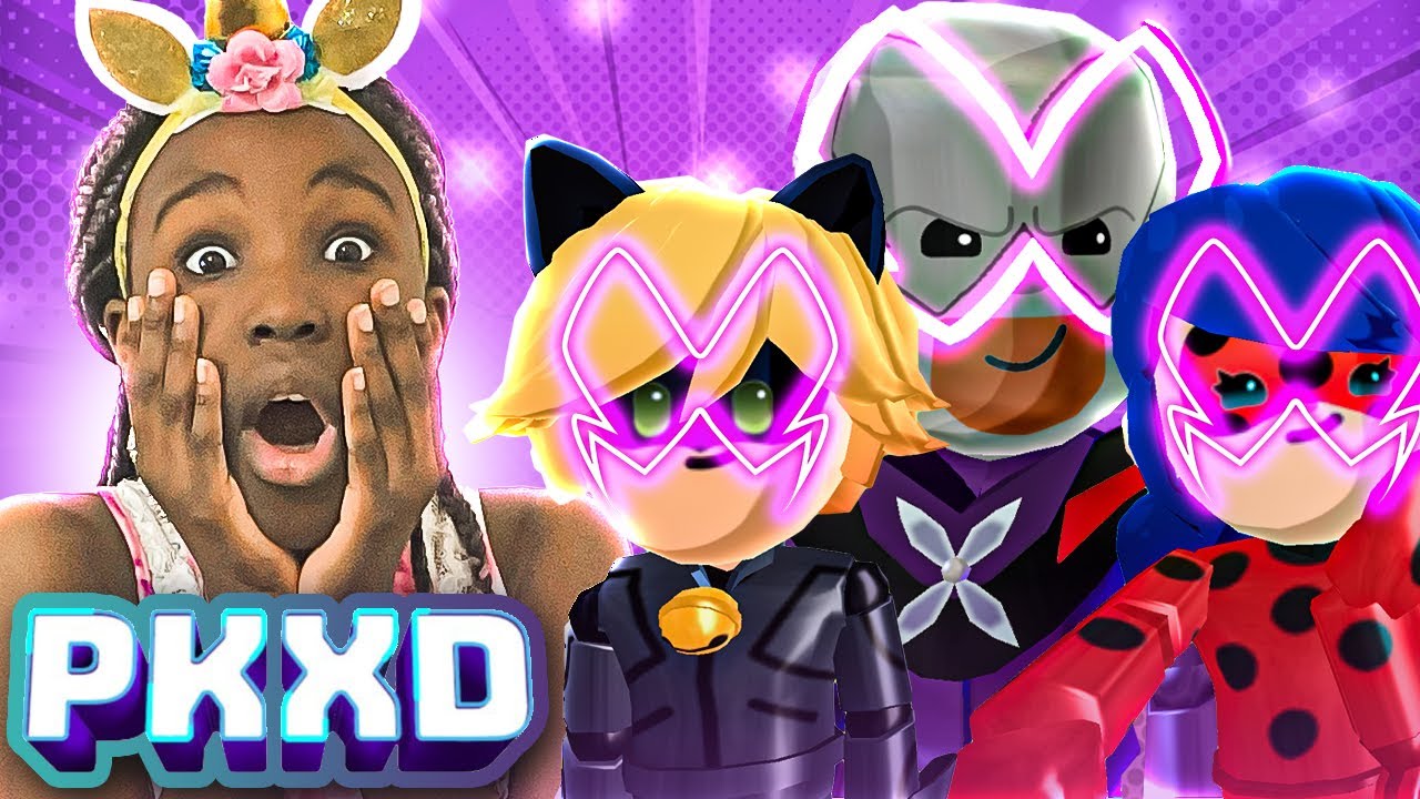 Miraculous LadyBug and CatNoir Akumatized in PK XD