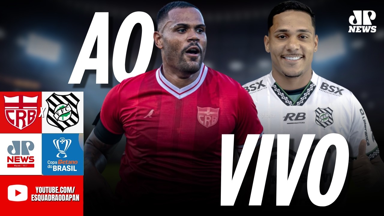 CRB X FIGUEIRENSE - COPA DO BRASIL 2026 - COM IMAGENS - AO VIVO - REI PEL&Eacute;